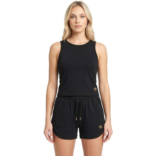 Leone 1947 Majice brez rokavov Woman Tank Classy Črna Slike