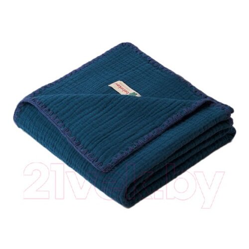 Bebekevi četvoroslojni prekrivač od muslina - indigo ( BEVI1344I ) Cene