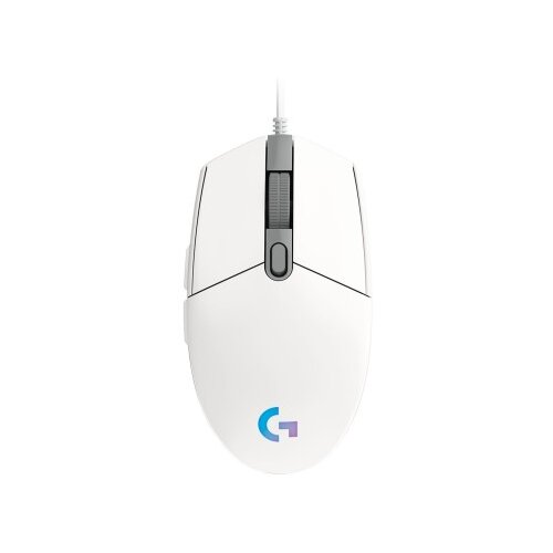 Logitech GAMING Mi&scaron;ka Logitech G102 LIGHTSYNC, bela Cene