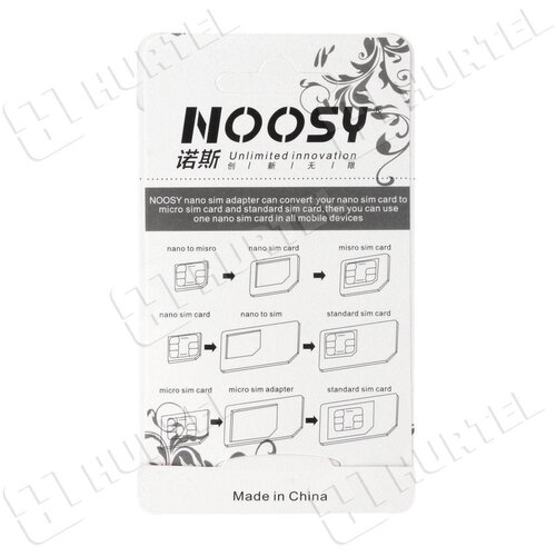  Set Nano Micro Sim adaptera -3u1 NOOSY Slike