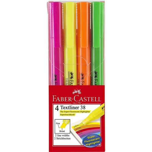 Faber-Castell Faber-Castell: Textliner 38 set markera 4kom Cijene