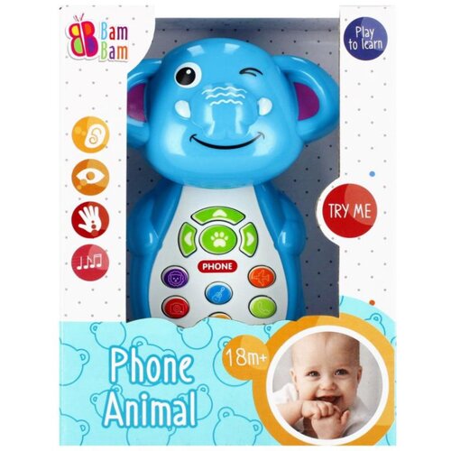  glazbena igračka telefon, Slon Slike