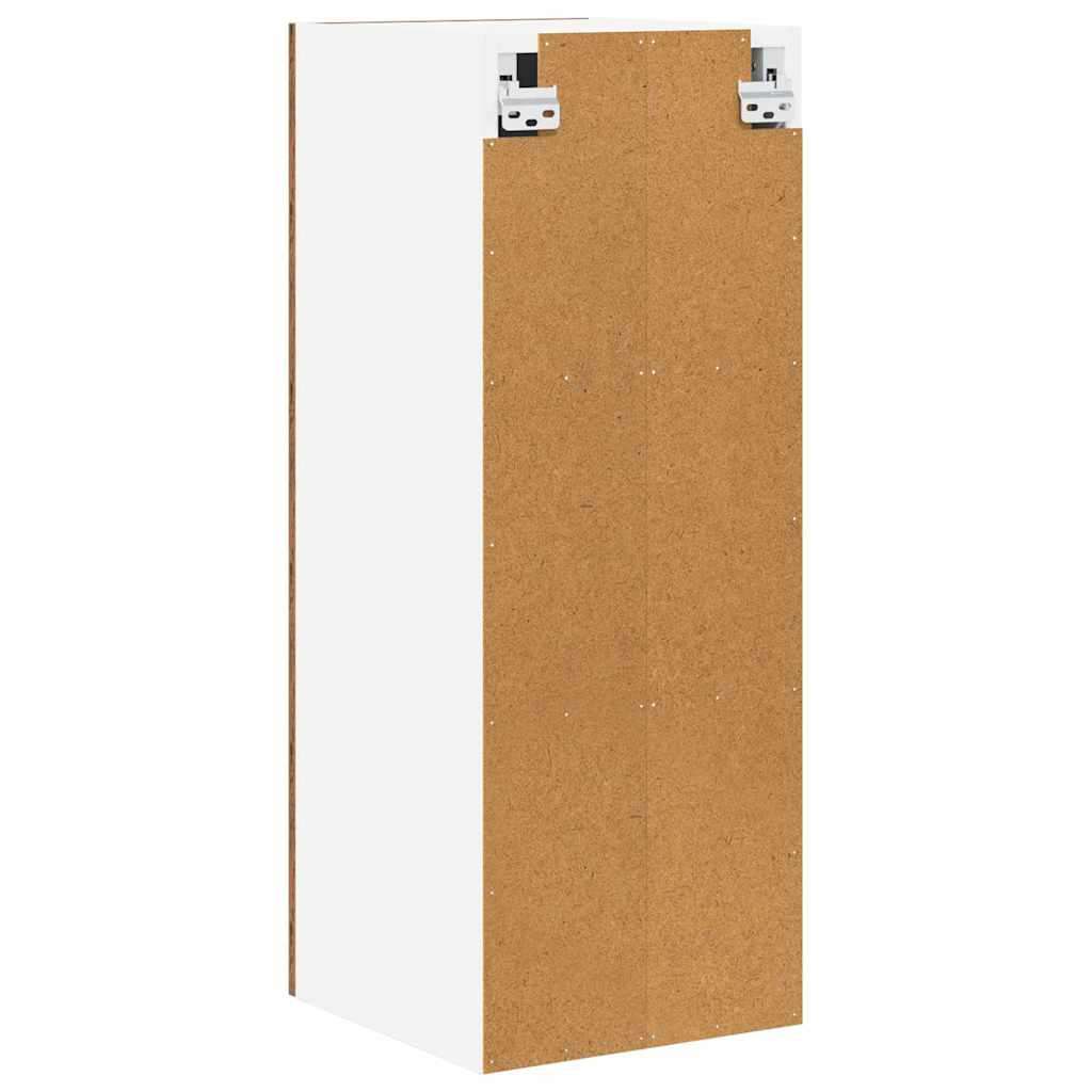  Viseći ormarić Riga 2 pcs Beton siva i bijela 30 x 31 x 80 cm Slike