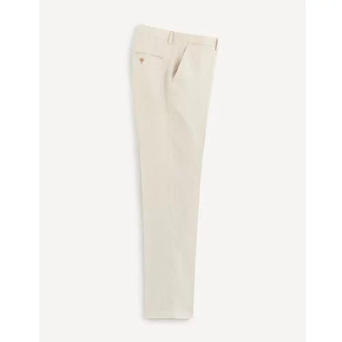 Celio Linen Suit Pants Bohot2 - Men