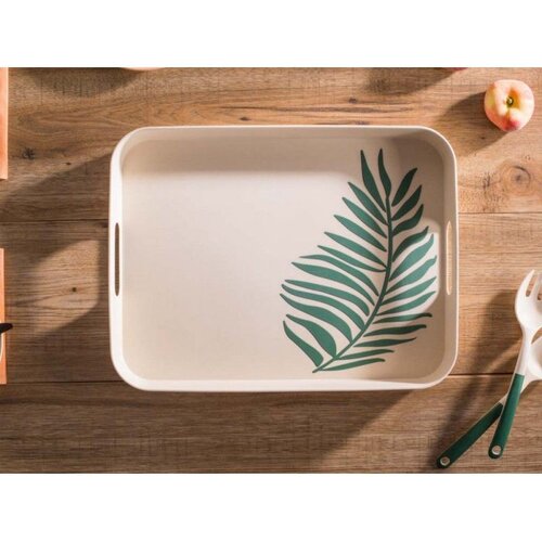 Altom design pravokutna tacna od bambusa 40,5x31x4,5 cm / Be Eco - 020602514 Cene