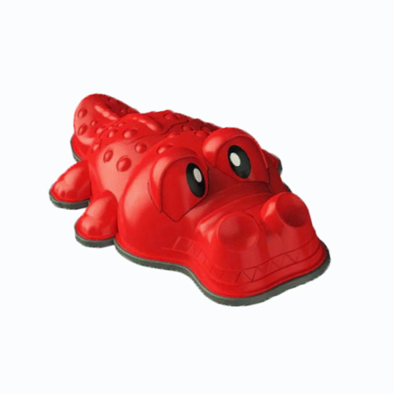 Monkey Gym Senzorična pot rečni taktilni ravnotežni kamni Krokodil - rdeča, (5000077380) Slike