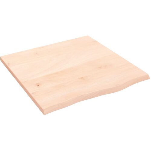  Zidna polica 60 x 60 x 2 cm od neobrađene masivne hrastovine Slike