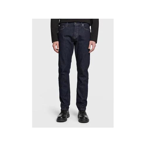 Calvin Klein Jeans hlače Rinse K10K111241 Mornarsko modra Slim Fit