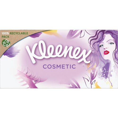 Kleenex Cosmetic papirnati robčki 80 kos Cene