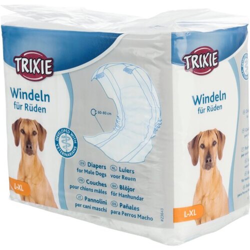 Trixie Pelene za mušku štenad L/XL 12 kom - Struk 60-80 cm, Za velike rase Cene