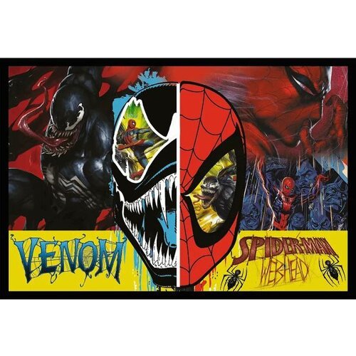 Trefl Marvel: Spider-Man vs Venom 2x200 komada puzzle - Cene