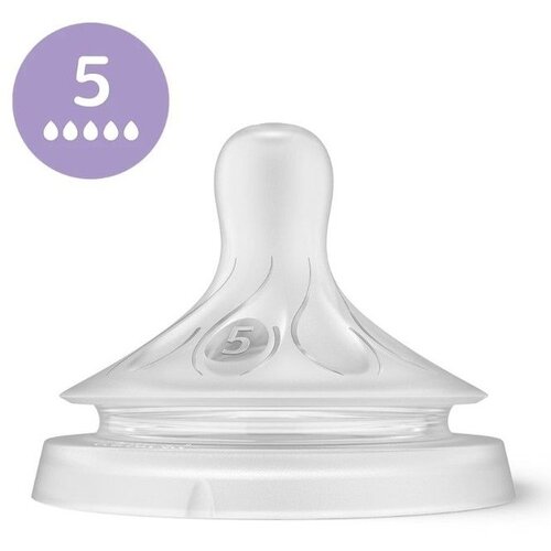 Philips Responsive Natural dude za bočicu, set 3 kom s protokom 3, 4 i 5 Slike