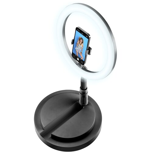 Cellular Line Stojalo z lučko Selfie Ring FOLDABLE, (5000177559) Cene