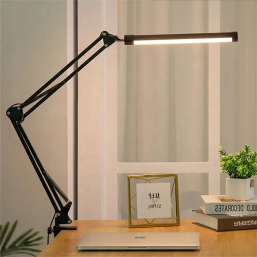  LED prigu&amp;scaron;iva stona lampa sa stezaljkom LED/10W/5V 3000/4000/6000K crna Slike