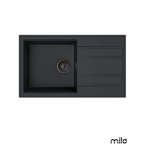 Milo Granitna sudopera Retto 78x46cm Lava stone &oslash;90 Cene