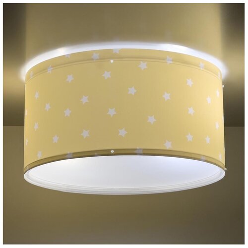 Dalber 82216A - Dečije plafonsko svetlo STAR LIGHT 2xE27/60W/230V žuto Cene