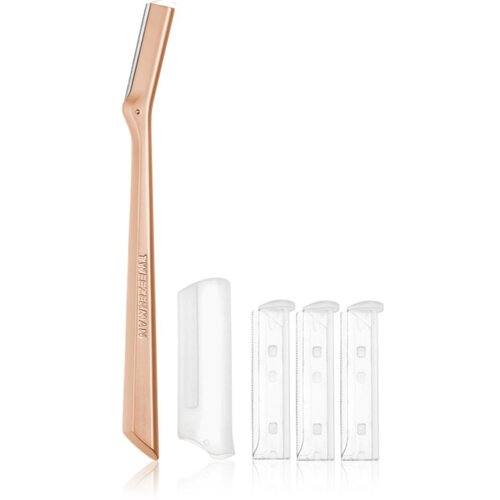 Tweezerman Facial Razor britva za lice + zamjensko punjenje Rose Gold 4 kom Cijene