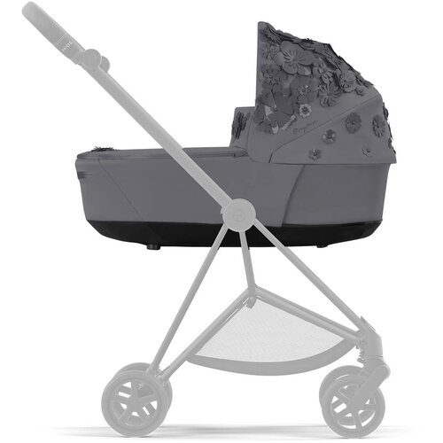 Cybex ko&amp;scaron;ara za novorođenče mios&amp;trade; lux fashion edition simply flowers dream grey Slike