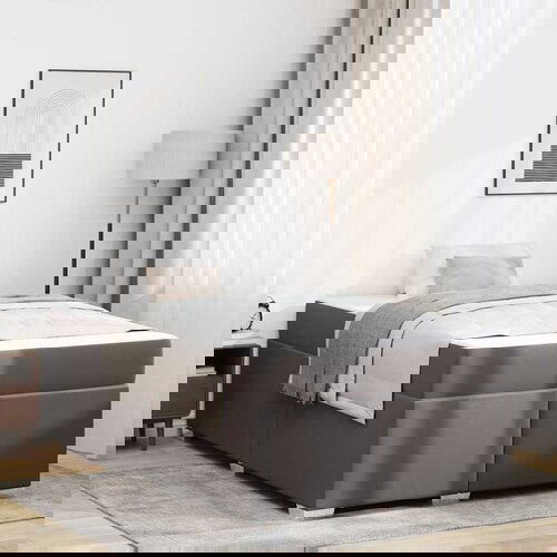 vidaXL Konstrukcija postelje Drugo Siva 120 x 200 cm Umetna koža Cene