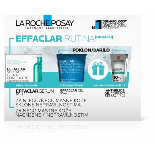 La Roche-Posay Effaclar rutina za njegu masne kože sklone nepravilnostima [odrasli] Cene