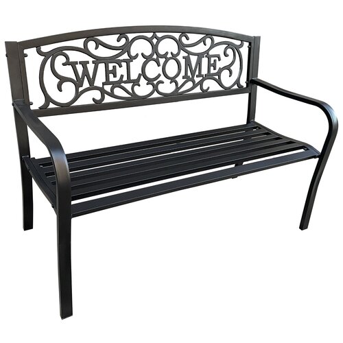 AKORD GARDEN BENCH IRIS BLACK, (21713918) Slike