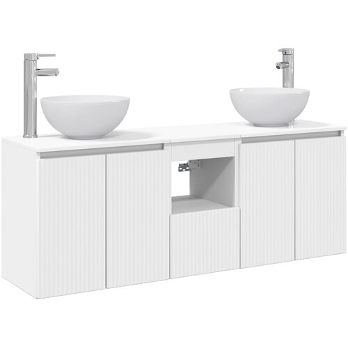  Set ormarića za kupaonicu 3 kom. 49,5 x 41 x 64,5 cm Slike