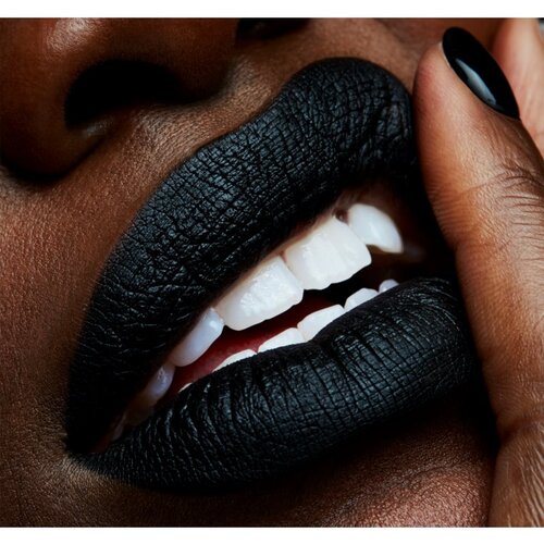 MAC Cosmetics Retro Matte Liquid Lipcolour mat tekući ruž za usne nijansa Caviar 5 ml Slike