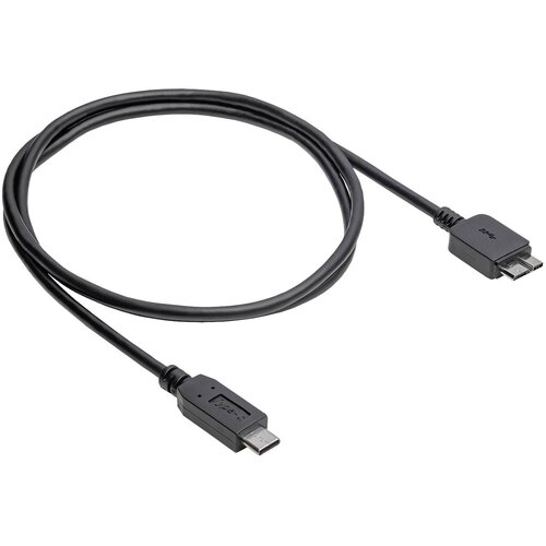 Akyga USB kabel USB-mikro-B 3.0 vtič \, USB-C&reg; vtič 1.00 m črna AK-USB-44, (20578016) Cene