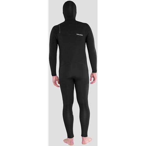 Volcom 4/3mm Hooded Chestzip Full Neoprenska obleka black Slike