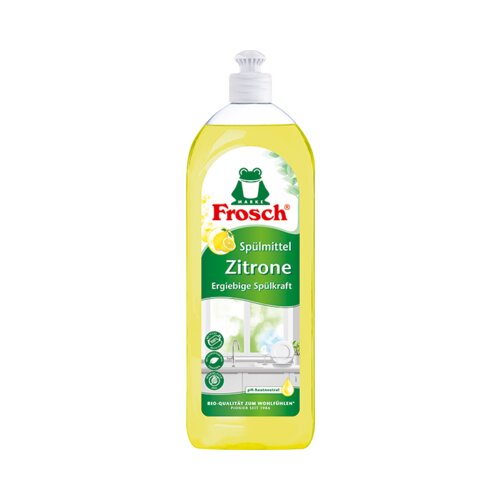 Frosch Deterdžent za ručno pranje posuđa - limun Slike