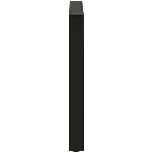 VidaXL Noge za blagovaonski stol V-oblik 3 kom crne 70x(72-73,3) cm Slike
