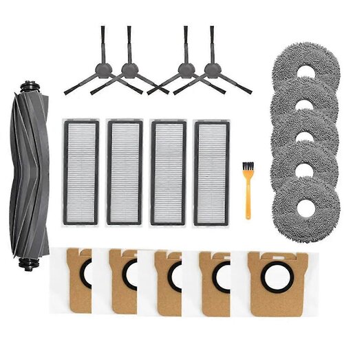 INORCO zdruljiv robotski sesalnik S10+ / S10 Plus Dodatki Glavna stranska krtaa Hepa Filter Mop Krpa Podloge Rezervni deli+wer, (21982465) Slike