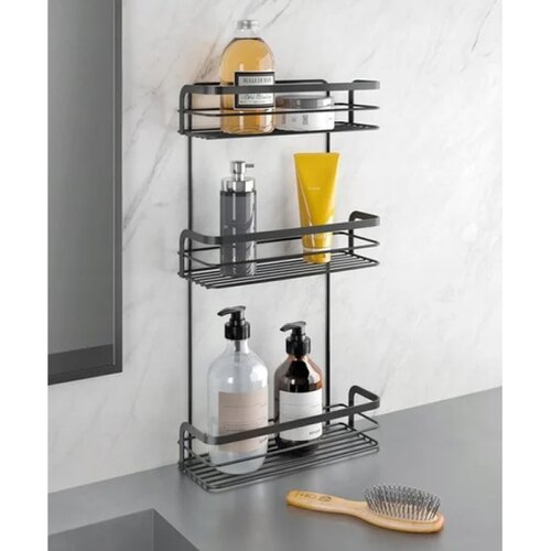LemonPlanet Polica za kupatilo 26x10x48cm Origin Lava Metaltex 401124 000 Cene