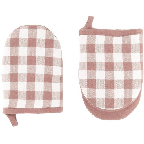 Tiseco Home Studio Bombažne kuhinjske rokavice v kompletu 2 ks Gingham &amp;ndash; Slike