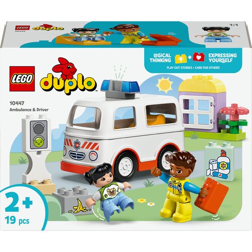 Lego Ambulantna kola i vozač ( 10447 ) Slike