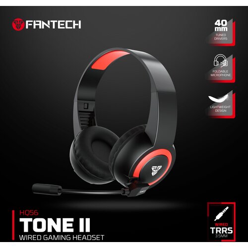 Fantech Slušalice Gaming HQ56 Tone II crne Cene