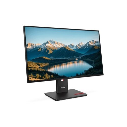 Lenovo ThinkVision T27Q-40 27-palčni IPS QHD zaslon (razmerje 16:9) z osveževanjem 48 Hz, svetilnostjo 350 cd/m2, kontrastnim razmerjem 1500:1 in časom odziva 6 ms; opremljen z 3&times; USB-A, 1&times; USB-C, 1&times; USB-B, HDMI in DisplayPort, nudi 99 % sRGB barvni razpo Cene