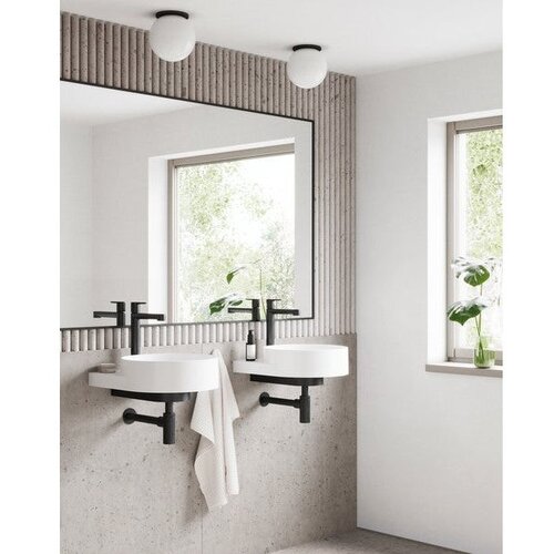 Ravak XJX01240002 Yard 50 x 40 cm keramični umivalnik z odprtino za armaturo Slike