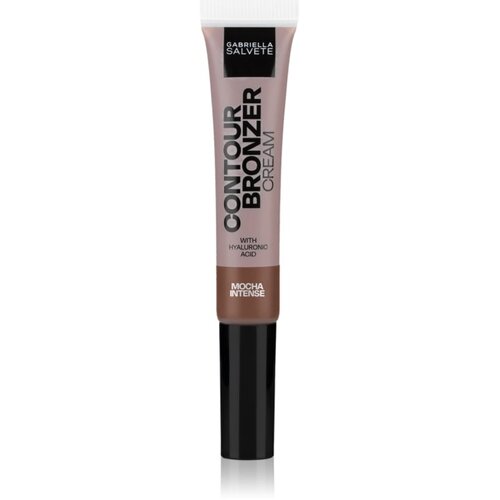 Gabriella Salvete Contour Bronzer Cream krema za konturiranje s bronzerom nijansa 02 Mocha Intense 10 ml Slike