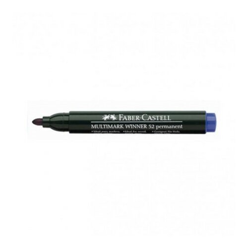 Faber Castell permanent marker plavi obli 52 13864 (157851) ( 3507 ) Slike