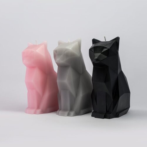 54 Celsius PyroPet KISA (Cat) ukrasna svijeća Black 17 cm Cijene
