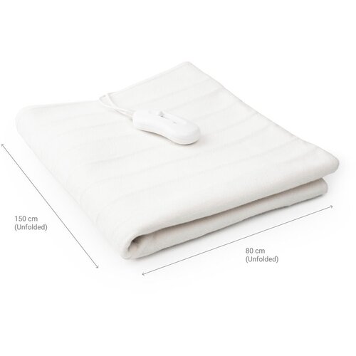  Enojna električna odeja Krewarm InnovaGoods 60 W 80 x 150 cm Bela Slike