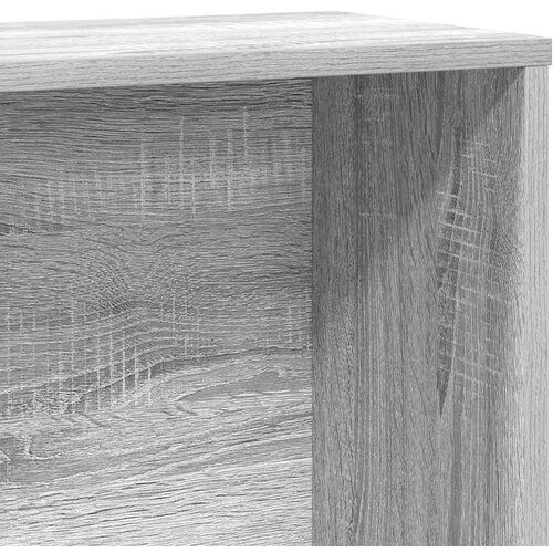 vidaXL Knjižna omara siva sonoma 60x24x120 cm inženirski les Cene