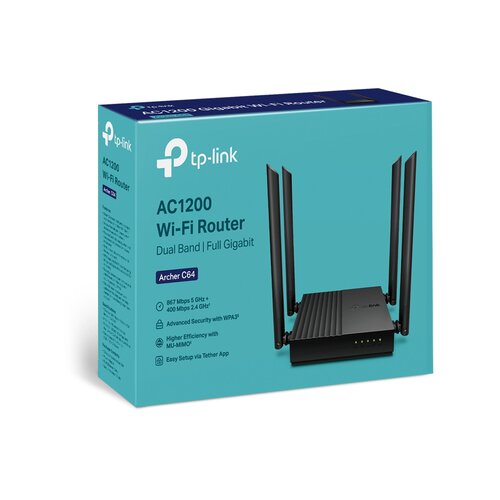 Tp-link bežični ruter Archer C64 AC1200 Slike