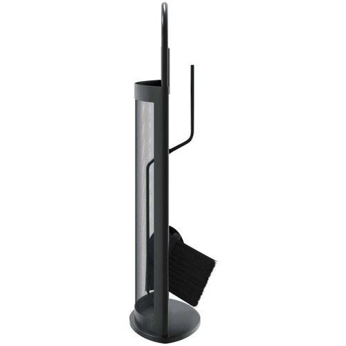  Komplet orodja za kamin 5 kosov 23x15x66 cm jeklo Slike