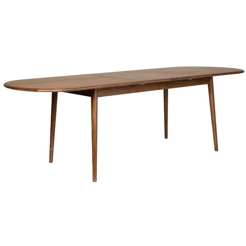 Zuiver Raztegljiva jedilna miza z dodatno plo&amp;scaron;čo z mizno plo&amp;scaron;čo v orehovem dekorju 90x180 cm Twist &amp;ndash; Slike