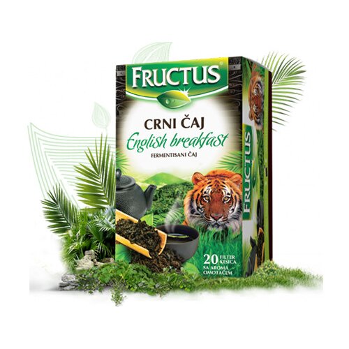 Fructus caj crni english breakfast 30G Slike