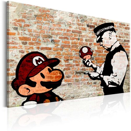  Slika - Banksy: Police Caution 90x60 Slike