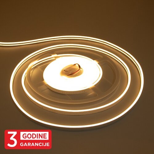 Mitea Lighting smd led neon flex traka 8W/1m 24V 3000K IP67 5m kotur 4x10mm 120 LED/1m 3Y MLV-2835-120-ML Cene