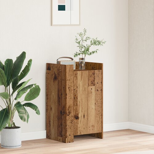 vidaXL Servirni stol Stari drvo 45x35x75 cm Inženjerska drva Cijene